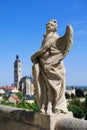 Statue of angel, Kutna Hora, Czech Republic, Czechia Royalty Free Stock Photo