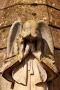 Angel statue at the cemetery