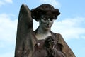 Angel statue at the cemetery