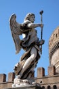 Statue of Angel with the Sponge by Antonio Giorgetti, Ponte Sant Angelo in Rome