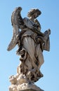 Statue of Angel with the Whips by Antonio Giorgetti, Ponte Sant Angelo in Rome