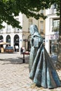 Statue Anne of Brittany in Nantes, France