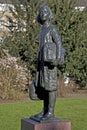 Statue of Anne Frank to Merwedplein