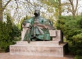 Statue of Anonymus, Budapest, Hungary Royalty Free Stock Photo