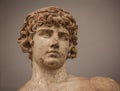 Statue of Antinous from Delphi Royalty Free Stock Photo