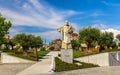 Statue of Antonio Ferreira Gomes in Porto Royalty Free Stock Photo