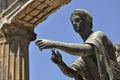 Statue of Apollo, Pompeii, Italy Royalty Free Stock Photo