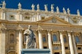 Statue of Apostle Peter, Vatican Royalty Free Stock Photo