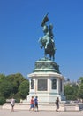 Statue of Archduke Karl-Ludwig-John on Heldenplatz. Vienna