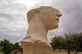 Statue in the archeological area of Agrigento Royalty Free Stock Photo
