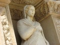 Statue of Arete in Ephesus ancient city Royalty Free Stock Photo