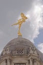 The statue of Ariel on the Bank of England