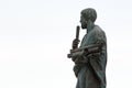 Statue of Aristotle a great greek philosopher Royalty Free Stock Photo