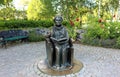 Statue of Astrid Lindgren in Stockholm