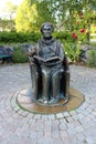 Statue of Astrid Lindgren in Stockholm