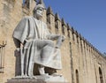 Statue of Averroes in Cordoba Royalty Free Stock Photo