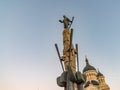 Statue of Avram Iancu in Cluj-Napoca, Romania