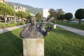 Statue of B.B. King in Montreux