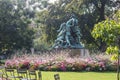 Statue of Bacchus in Luxembourg Garden, Paris