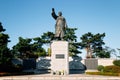 Statue of Baekbeom Kim Gu in Seoul, Korea