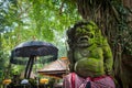 Statue of Balinese demon in Ubud