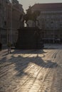 Statue of Ban Jelacic in Zagreb