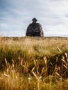 Statue of Bardur in Snaefellsnes peninsula, Iceland