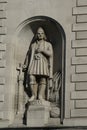 Statue of Bartolomeu Dias at the High Commission of South Africa in London, England Royalty Free Stock Photo