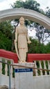 Statue of Basavanna. Indian statesman, philosopher, poet.