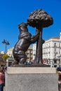 Statue of Bear and strawberry tree - symbol of Madrid