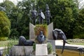 Statue Belgian King Leopold II, Tervuren, Brussels, Belgium