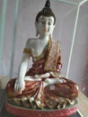 This statue belong to Lord budhha