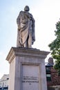 Statue of Benjamin Disraeli Ormskirk Lancashire September 2020