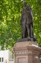 Statue of Benjamin Disraeli, Parliament Square, London, UK