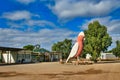 Statue of the Big Galah, on of the many \'big things\' in Australia Royalty Free Stock Photo