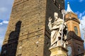 Statue of Bishop St. Petronius in Bologna Royalty Free Stock Photo