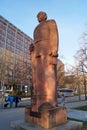 Statue of Bismarck in front of the Deutsches Museum, Munich, Germany Royalty Free Stock Photo