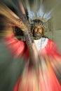 Black Nazarene in the Minor Basilica of the Black Nazarene