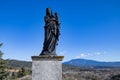 Statue of the black virgin in Vaison la romaine