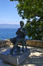 Statue of Blaz Baromic, Vrbnik, Krk, Croatia