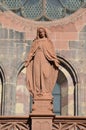 Gothic Cathedral of Freiburg, Southern Germany Royalty Free Stock Photo