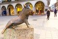 Statue of a boar in Munich, Germany
