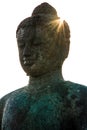 Statue at Borobudur Buddhist Temple, Java Island, Indonesia