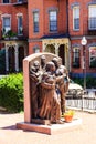 Statue in Boston Royalty Free Stock Photo