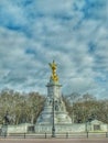 Statue of Britannia in London, England, taken on 18.03.2014.