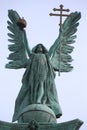 Statue on Budapest Heroes Square.