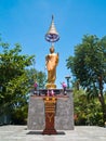 Statue of Buddha Abhaya Mudra posture Royalty Free Stock Photo