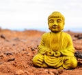 statue of buddha, digital photo picture as a background Royalty Free Stock Photo