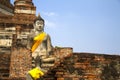 Statue buddha blue sky