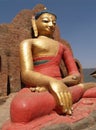 Statue of Buddha located at Swayambhunath